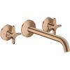 AXOR One rubinetto lavabo a parete, 48140310, One oro rosso spazzolato [Rubinetteria Bagno > Rubinetteria Lavabo]