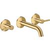 AXOR One rubinetto lavabo a parete, 48150990, One oro [Rubinetteria Bagno > Rubinetteria Lavabo]