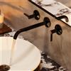 AXOR One rubinetto lavabo a parete, 48160330, One nero cromato [Rubinetteria Bagno > Rubinetteria Lavabo]