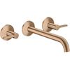 AXOR One rubinetto lavabo a parete, 48160310, One oro rosso spazzolato [Rubinetteria Bagno > Rubinetteria Lavabo]