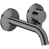 AXOR One rubinetto lavabo a parete, 48170330, One nero cromato [Rubinetteria Bagno > Rubinetteria Lavabo]