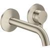 AXOR One rubinetto lavabo a parete, 48170820, One nichel spazzolato [Rubinetteria Bagno > Rubinetteria Lavabo]
