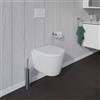 Duravit ME by Starck WC sospeso a parete Compact versione corta, 253009AC00+0020193200, Compact ME by Starck bianco satinato opaco [WC > WC Sospesi]