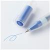 MUJI Set di penne a inchiostro gel Muji, con tappo (confezione da 3 pezzi) (blu, 0,38 mm)