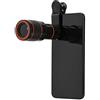 Bewinner Teleobiettivo 12X, Obiettivo per Fotocamera Tablet con Clip Universale per Fotografia a Lunga Distanza