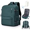 WEFLIER Zaino Sottovuoto Viaggio con Pompa zaino ryanair 40x20x25 sottovuoto, Zaino con sottovuoto incorporato Zaini da Easyjet 45x36x20 Cabina Aereo Bagaglio a Mano Compressione, blu