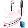 DRAGOSTI Dilatatore Uretrale Pene Giocattoli Sessuali Vibranti con Sonda Uretrali per Uomini, Vibratore Penieno con Plug Uretrale - 10.6 (26.9 cm) Lunghezza Inseribile, Dilatatori per Pene