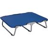 PawHut Brandina per Cani Taglia Piccola Pieghevole, Lettino per Cani Rialzato per Interno ed Esterno, Struttura in Acciaio e Tessuto Oxford, 71x58x20 cm, Blu
