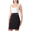 Calvin Klein Milano Logo Elaj20J224862 Altre Gonne, CK Black, S Donna