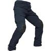 Duohropke Pantaloni da combattimento da uomo, militari, pantaloni cargo ripstop, pantaloni tattici con ginocchiere, per caccia, leggeri, per attività all'aria aperta, da lavoro, per uso versatile, Blu