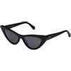 Guess Gu7810 Occhiali, Nero luccicante, 58 Donna