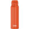 Thermos Ultralight - Borraccia in acciaio inox, 0,75 l, arancio brillante opaco, Thermos estremamente leggero, 10 ore caldo / 20 ore freddo, assolutamente ermetico per acqua, tè, bevande analcoliche