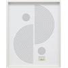 Deknudt Frames - Cornice portafoto - finitura legno bianco - pulito - legno FSC Mix - per formato 30 x 40 cm - appendere