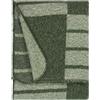 Yard Coperta Harlech Coperta reversibile morbida con motivo geometrico a quadri (Muschio - 130x180cm)