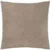 Yard Cuscino imbottito in piuma d'oca Cabu - Morbido e spesso tessuto bouclè scandinavo testurizzato (Taupe - 55x55cm)