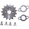 Trkimal, pignone anteriore per moto, passo 428, 15 denti, 17 mm, ricambio per Dirt Pit Bike, Mini Bike, TaoTao, Roketa, Coolster, Sunl, Lifan, Loncin, ATV, Quad, ciclomotore a 4 ruote da 50cc, 70cc