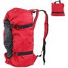 Huairdum Sacca Per Arrampicata, Borsa Per Corda Per Arrampicata Resistente All'acqua Borsa Per Alpinismo Pieghevole Zaino Per Escursioni in Campeggio All'aperto (Rosso)