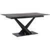 Bizzotto Tavolo allungabile Johannes 160-200x90 nero