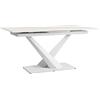 Bizzotto Tavolo allungabile Johannes 160-200x90 bianco