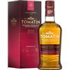 Tomatin Italian Collection Amarone Whiskey - Highland Single Malt Scotch Whisky Maturato in Botti di Amarone e Bourbon, 46%, Bottiglia in Vetro da 70cl