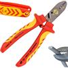 C.K RedLine 2025 Edition VDE CombiCutter 3, tagliacavi elettrici tedeschi, 160 mm, spellafili, piegatrici e cesoie per viti, troncatrici per elettricisti, pinze per elettricisti, CK Tools T39083A 160