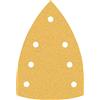 Bosch Professional 10x Carte abrasive Expert C470 con 7 fori (per Legno duro, Vernice su legno, 100x150 mm, Grana 80, accessorio Levigatrice palmare)