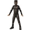 RUBIE'S - Avengers Ufficiale - Costume per bambini classico Black Panther - Taglia 3-4 Anni - Costume Super Heroes Marvel con tuta e maschera - Per Halloween, Carnevale - Idea regalo di Natale