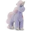 Trudi Sw Col Unicorno viola Peluche unicorno arcobaleno, regalo bambini compleanno | 10x10x4cm taglia XXS | Fantasy Unicorn collection | modello 55919