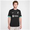 Nike Liverpool FC DriFIT Short Sleeve Stadium Away Maglia da Calcio da Uomo Night Forest/Anthracite/Washed S