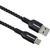 PremiumCord Cavo di Collegamento USB 3.2 Gen 1, Cavo Dati Superspeed Fino a 5 Gbit/s, Cavo di Ricarica Fino a 3 A, Potenza 60 W, PD 3.0 / QC 4.0, USB A a USB C, Colore Nero, Lunghezza 1m