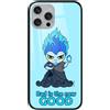 ERT GROUP custodia per cellulare per Apple Iphone 13 originale e con licenza ufficiale Disney, modello Hades 001 in vetro temperato, adattato alla forma del telefono cellulare, custodia protettiva