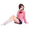 Epitome Ayase Momo Figura DAN DA DAN Anime Figura 8 cm Mini Seduta Postura Ragazza Modello Cartoon Personaggio PVC Figurine Natale Casa Scrivania Ornamento Compleanno Decorazione Regalo per i Fan