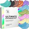 BLOOMORA Patch Occhi (30 paia, Mix Varietà), Maschera Occhi per Un'idratazione Profonda, Patch Occhiaie e Borse, Eye Mask per l'idratazione