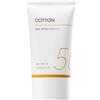 MISSHA All Around Safe Block Cotton Sun SPF50+ PA++++ - Protezione Solare Opacizzante - Controllo del Sebo - Pelle Grassa o Mista - 50 ml