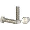 Mellewell Bullone a vite M10-1,5 x 40 mm, completamente filettato, in acciaio inox 18-8, finitura normale, quantità 10