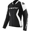 DAINESE Giacca Pelle Donna RACING 5 Nero Bianco DAINESE