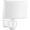 Adviti TOS LED NL-6148WLR4 Lampade con Sensore di Movimento Outdoor - 30W, 2200lm - IP65 Impermeabile (Bianco)