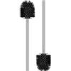 EINESIN Scopino per WC in silicone, diametro 7 cm, in acciaio inox 304, per la pulizia del bagno