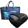 Polar Night Coperta Ponderata 135 x 200 cm 11 kg pile Sherpa - Weighted Blanket Oeko-Tex® 100 Standard - Coperta Pesante per Adulti con Perline di Vetro - Coperta pesata Traspirante, Per l'antistress