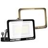 Willpower Faro LED Esterno 200W Faretti LED 3500K Bianco Caldo Con Spina | 2PCS Proiettore LED 20,000lm, Impermeabilità IP66, Luce per Giardino Garage Cortile Officina Patio Piazza