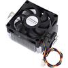 Dpofirs Dissipatore CPU con eccellenti Prestazioni di dissipazione del Calore, per Raffreddatore CPU 12V Cuscinetto Idraulico 2200 RPM Ventola silenza 7015 ad Alta velocità, Ottimo per