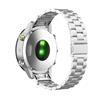 GIOPUEY Cinturini Compatibile con COROS VERTIX 2/2S, Acciaio Inossidabile Cinturino [Resistente all'Usura] - Silver