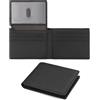 GAEKEAO Portafoglio Uomo Pelle con Blocco RFID, Portafoglio Uomo Piccolo con Portamonete, Finestra ID, Scomparti Banconote, Portacarte di Credito Confezione Regalo