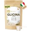 Detox Organica Glicina in Polvere 1100 g - 100% Glicina Pura, Senza Additivi - Fortalece Articolazioni - con Misurino | Vegan