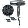 Corioliss Wind Phon Capelli Professionale con Ionizzatore | Motore BLDC 1500W | Leggero e Silenzioso 350g | Diffusore e 2 Bocchette Magnetiche | Controllo LED Temperatura e Velocità