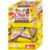 INABA Churu Fun Bites Snack per Cani, Bocconcini di Pollo e Formaggio - 8 Pack x 12gr - Premietti per Cane Morbidi e Deliziosi - Cibo per Cani Senza Conservanti o Coloranti Artificiali, Grain-Free