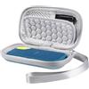 AONKE Custodia rigida da viaggio per SanDisk Extreme Portable SSD esterno 250 GB 500 GB 1TB 2TB 4TB USB-C (E61) (blu)
