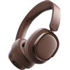 Edifier ES850NB Cuffie Over Ear Wireless, 45dB ANC, Audio Hi-Res, LDAC, 92h Autonomia, Bluetooth 5.4 e Multipoint, Riduzione del Rumore nelle Chiamate con IA (Marrone)