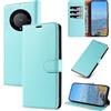 KKEIKO Cover per Honor Magic 5 Lite 5G / Honor X9A, Antiurto Custodia in PU Pelle con Slot per Porta Carte, Magnetico Protettiva Cover per Honor Magic 5 Lite 5G / Honor X9A, Verde