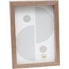 Deknudt Frames - Cornice portafoto - finitura legno color legno marrone - pulito - legno FSC Mix - per formato 13 x 18 cm - appendere o appoggiare
